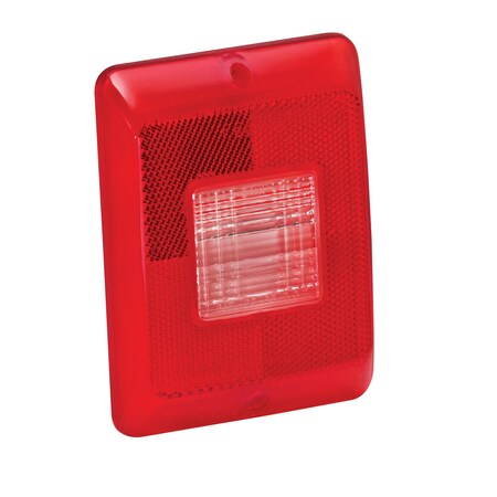 Bargman Bargman 31-84-700 Replacement Backup Lens for #84 Recessed Triple Long Taillight - Vertical 31-84-700